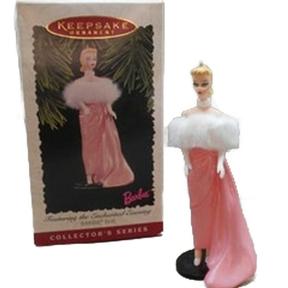 Hallmark Keepsake Ornament 1996 Enchanted Evening Barbie No 3 Nostalgic Barbie